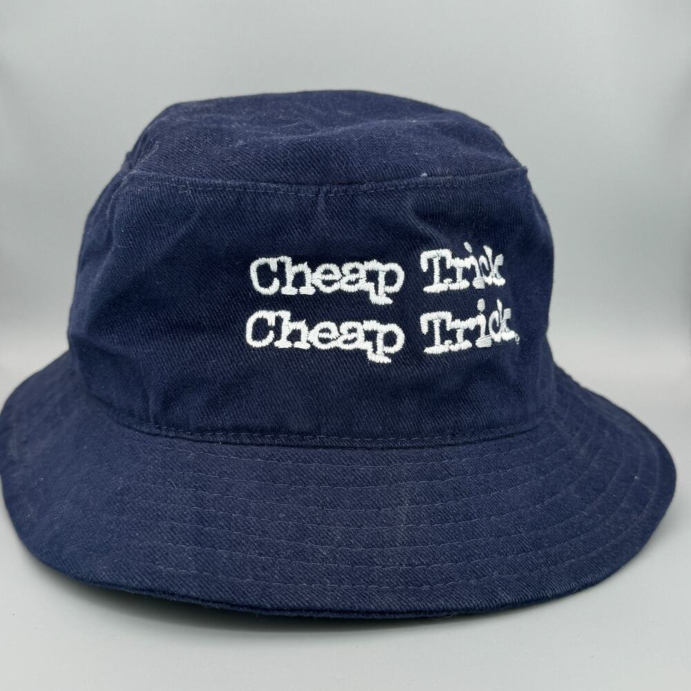 Vintage '90s Cheap Trick Swag Canadian Made 100% Cotton Bucket Hat